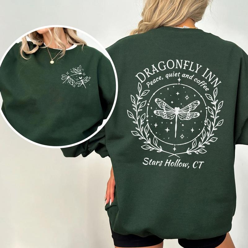 Dragonfly Inn Sweatshirt, Gilmore Girl, Fall Sweatshirt, Halloween Shirt, Founded 1779, Gift For Mom