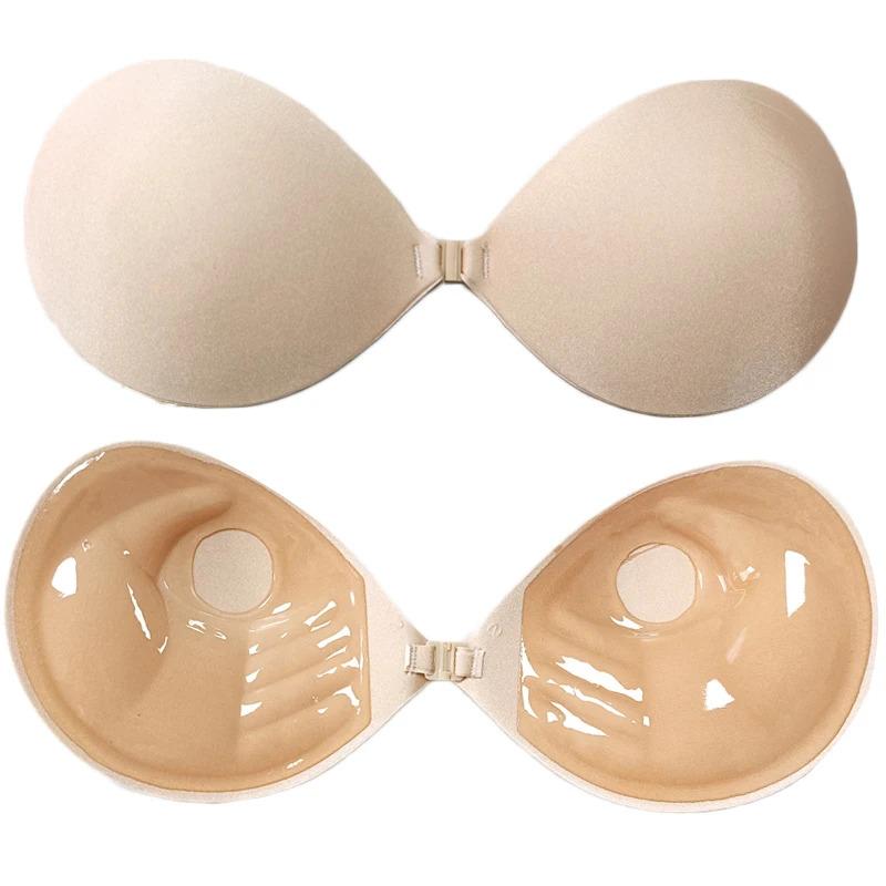 Summer Women Chest Stickers Lift Up Nude Bra Self Adhesive Bra Invisible Cover Bra Silicone Pad Sexy Strapless Breast