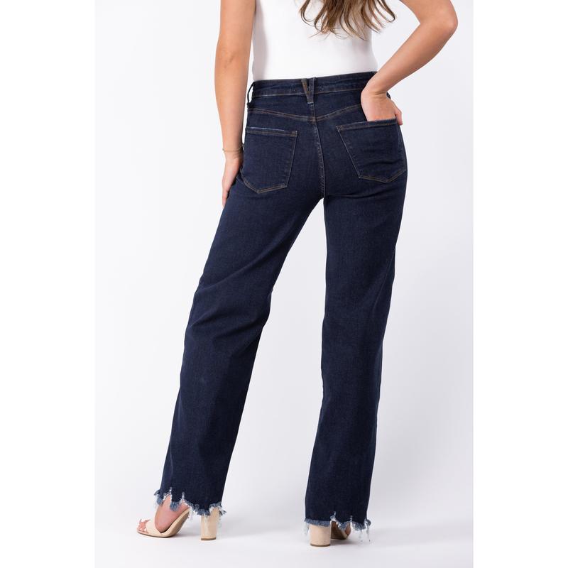 Lovervet Feel Alive High-Rise Loose Straight Leg Tummy Control Denim