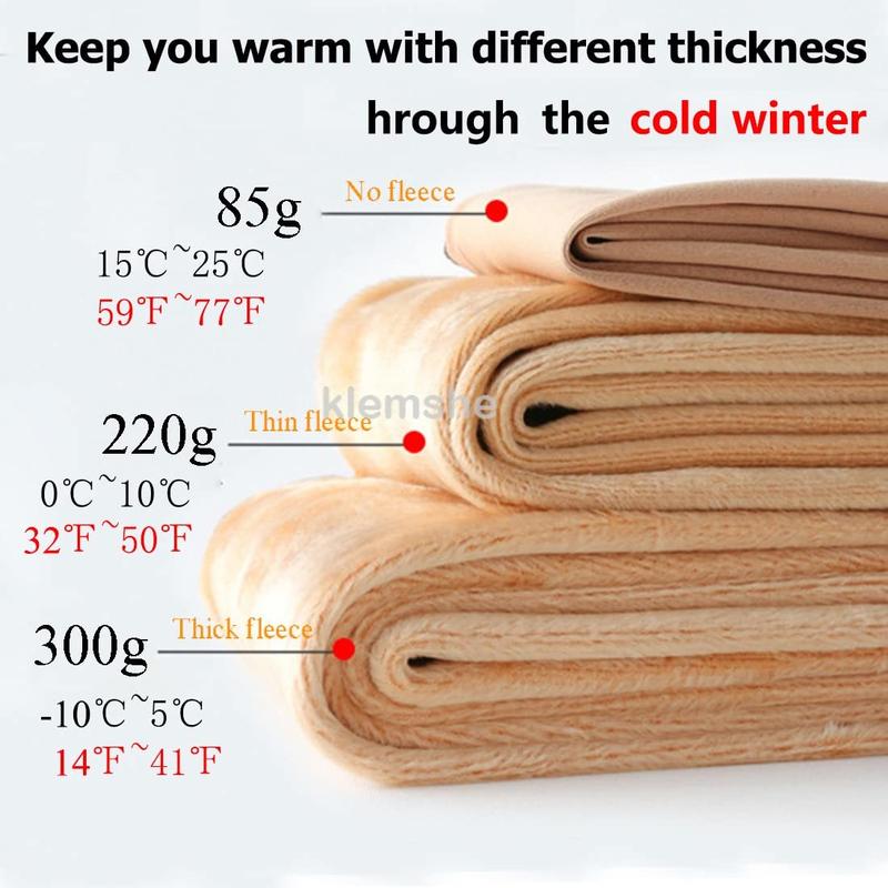 Winter Warm Leggings Sexy Slim Translucent Pantyhose Nylon Tights High Waist Elastic Thick Wool Sock Pants Women Thermal LeggingFleece Lined Sheer Winter Tights