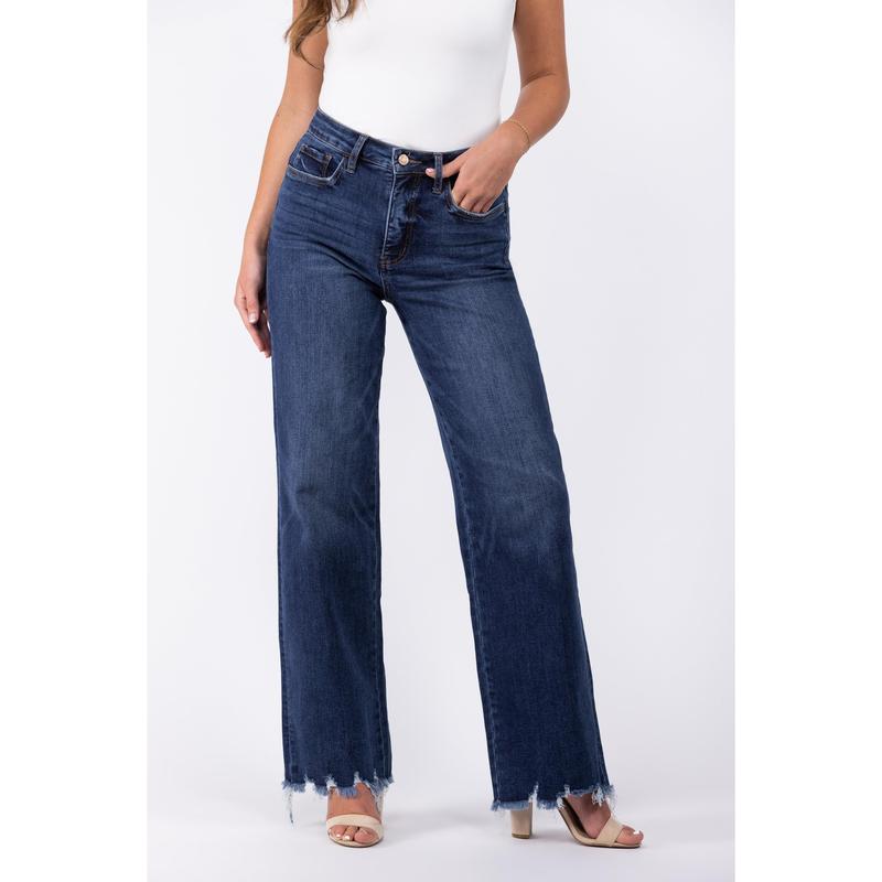 Lovervet Feel Alive High-Rise Loose Straight Leg Tummy Control Denim