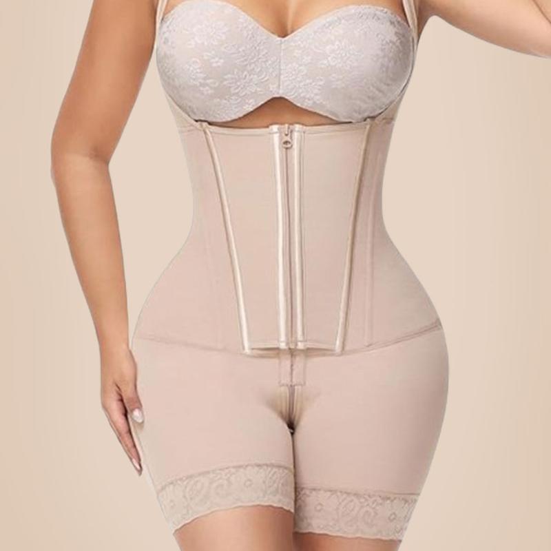 ChicCurve Women's New BBL Shapewear Extreme Waist Belt Firm Control Bodysuit Tummy Control Butt Lifting Womenswear Open Crotch