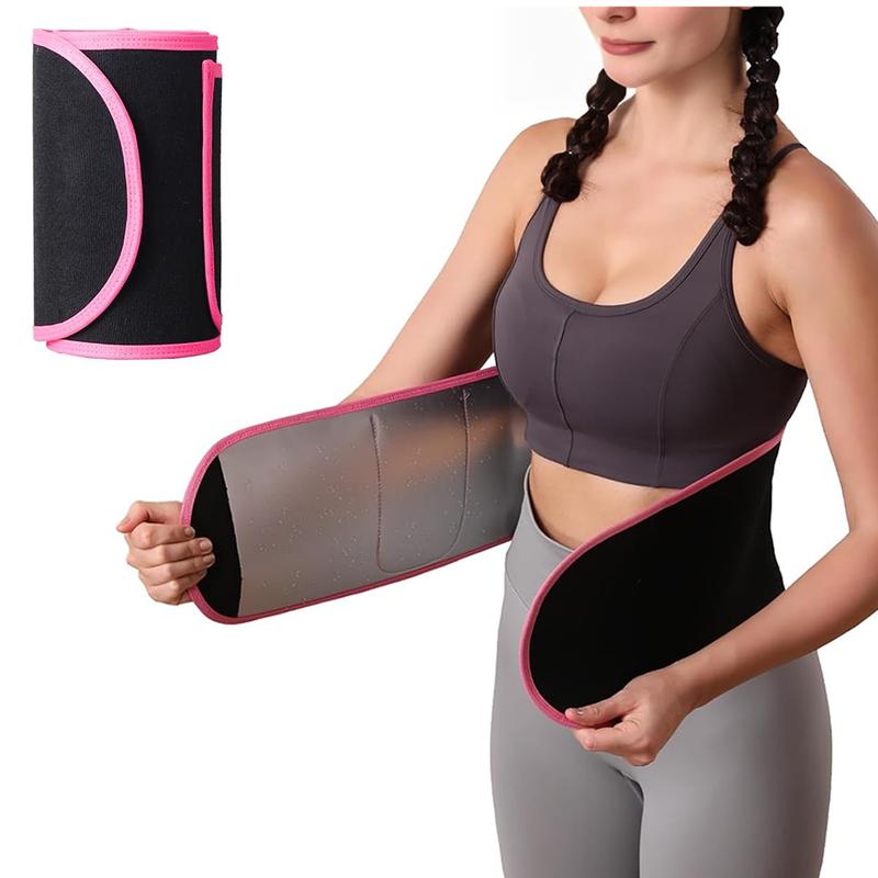 PROVIBE Premium Fitness Belt, Adjustable Waist Trainer , Body Shaper , Abdominal Comfort, Sweating Fitness Belt For Workout, Womenswear Sweat Belt