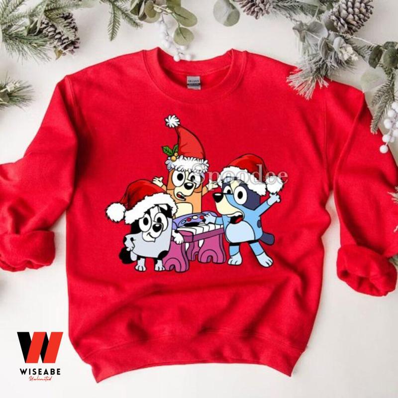 Blueyy Family Christmas Sweatshirt, Family Christmas Matching T-Shirt, Hoodie,  Unisex Shirt Trendy Tee Soft Cotton Underwear