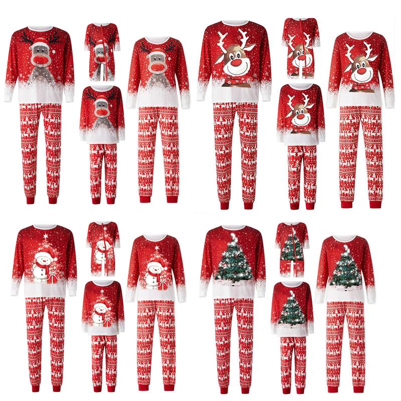 Family Matching Pyjamas Set Christmas Pyjamas for Family Pyjamas Christmas Pjs for Women Men Kids Sleepwear