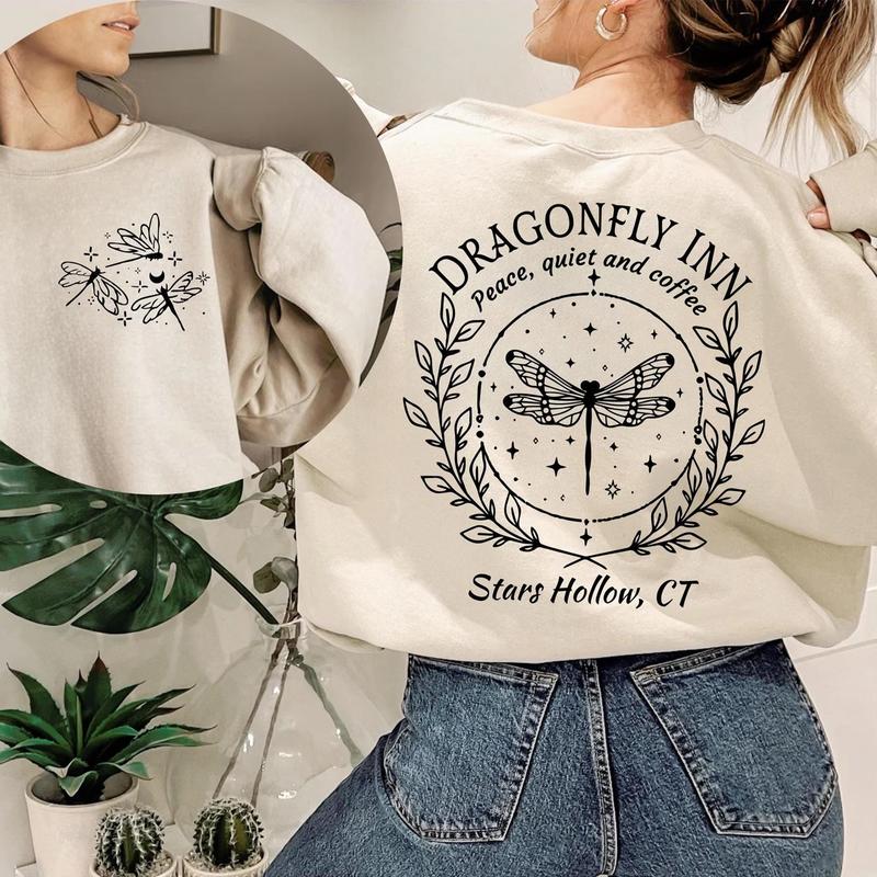 Dragonfly Inn Sweatshirt, Gilmore Girl, Fall Sweatshirt, Halloween Shirt, Founded 1779, Gift For Mom