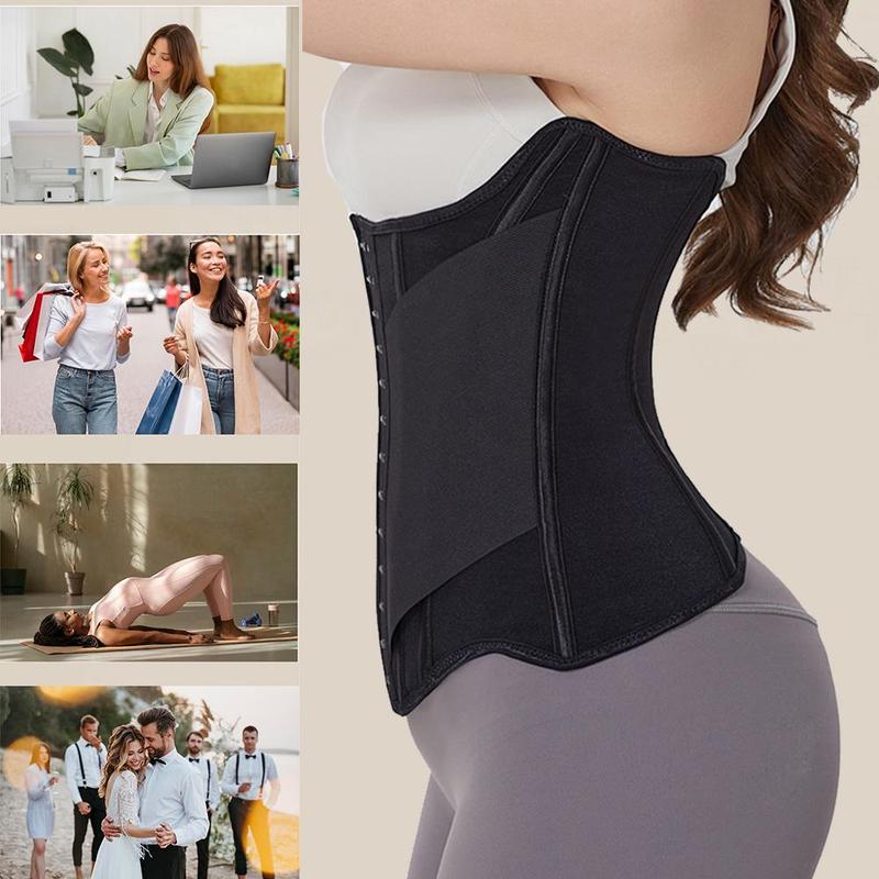 Women's Corset Waist Trainer, Tummy Sheath, Waist Belt, Gaine Corset Faja Girdles Belt, Sports & Outdoor Accessories for Women, Christmas Gift