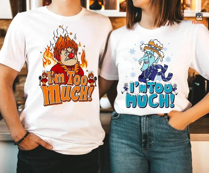 I'm T0o Muuch Christmas Shirt, Christmas Movie Shirt, Christmas Couple Shirt, Christmas Gift