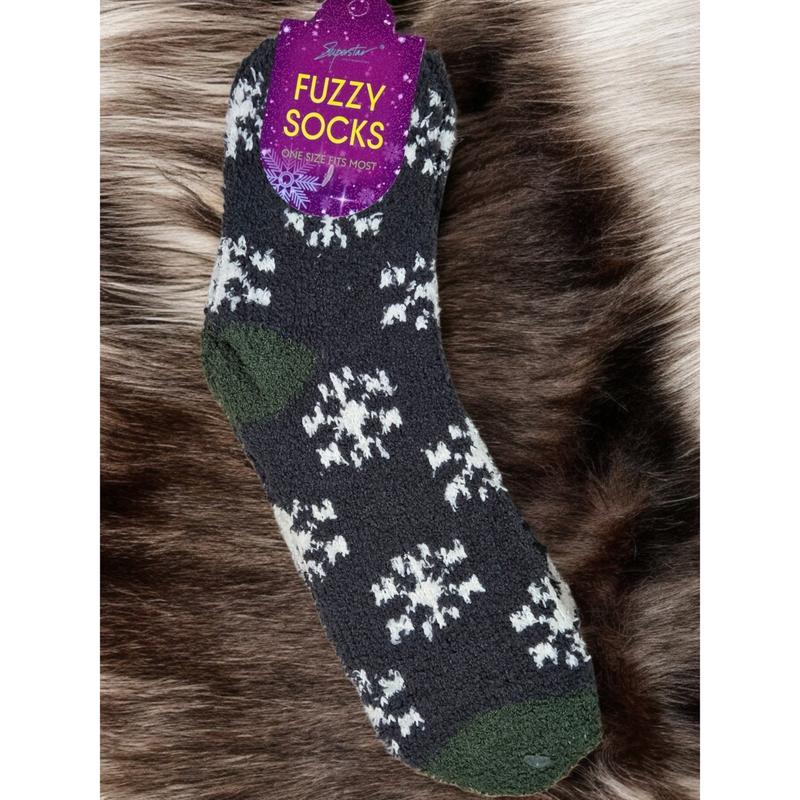 Time To Cuddle Up Cozy Christmas Socks