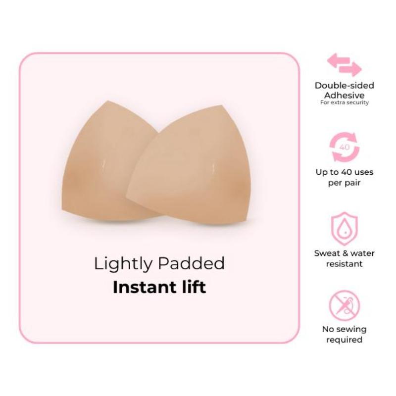 BOOMBA Invisible Lift - Patented Sticky Fashion Bra Inserts