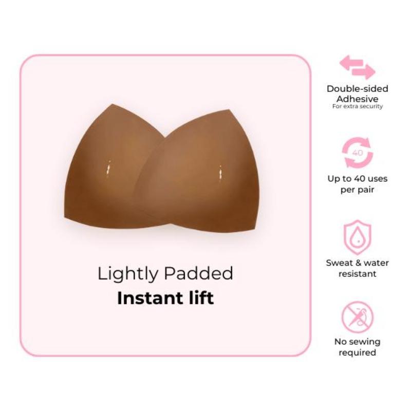 BOOMBA Invisible Lift - Patented Sticky Fashion Bra Inserts