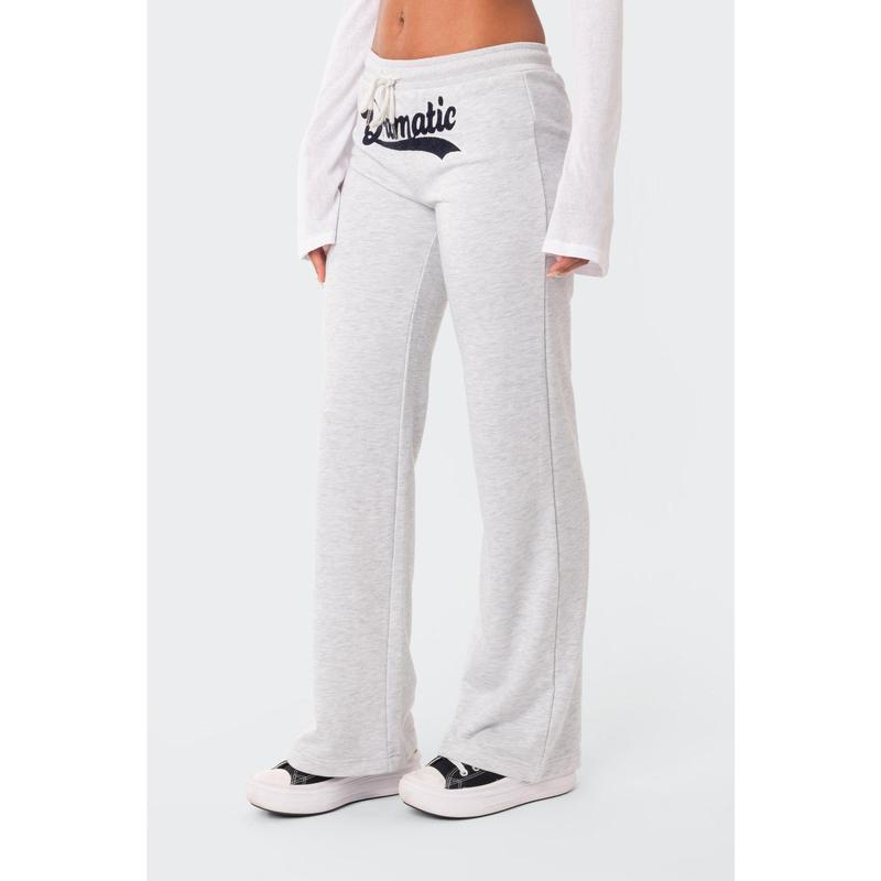 Dramatic Low-Rise Sweatpants