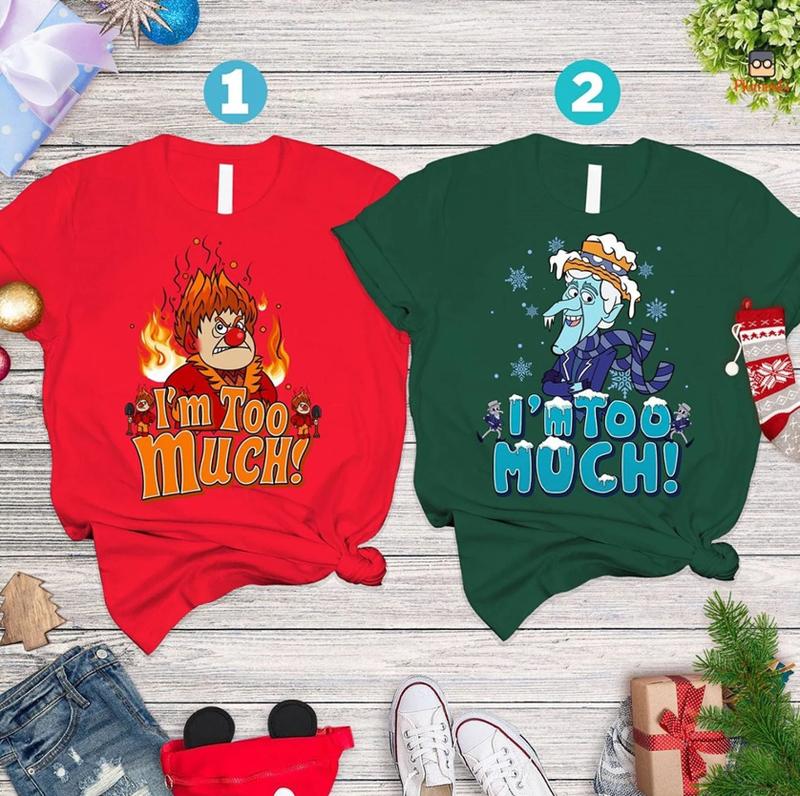 I'm T0o Muuch Christmas Shirt, Christmas Movie Shirt, Christmas Couple Shirt, Christmas Gift