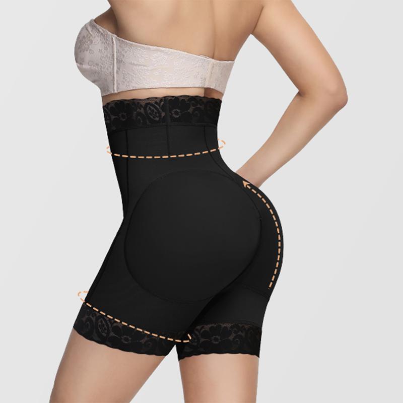 Curvyfaja Waist Shapewear for Women Tummy Control Butt Lift  Womenswear Seamless Shorts