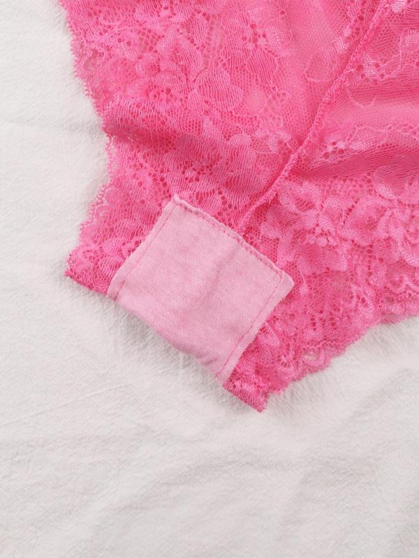  Floral Lace Hollow Out Knicker, Summer Wear 2024, Back To School Wear, Soft Comfy Breathable Panties for Women, Womens Underwear, Women's Underwear for All Seasons