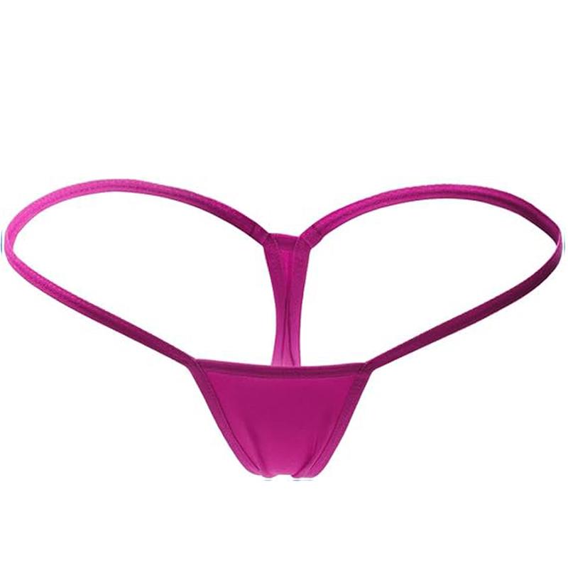 ETAOLINE Women's Low Rise Micro Back G-string Thongs Panties Underwear