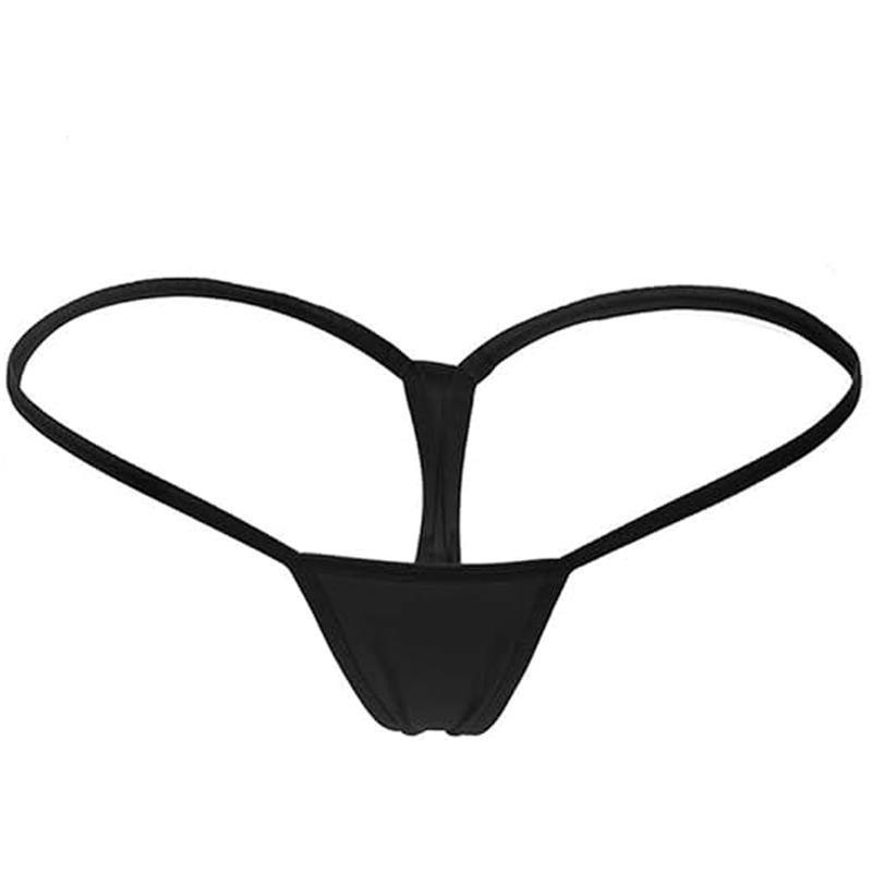 ETAOLINE Women's Low Rise Micro Back G-string Thongs Panties Underwear