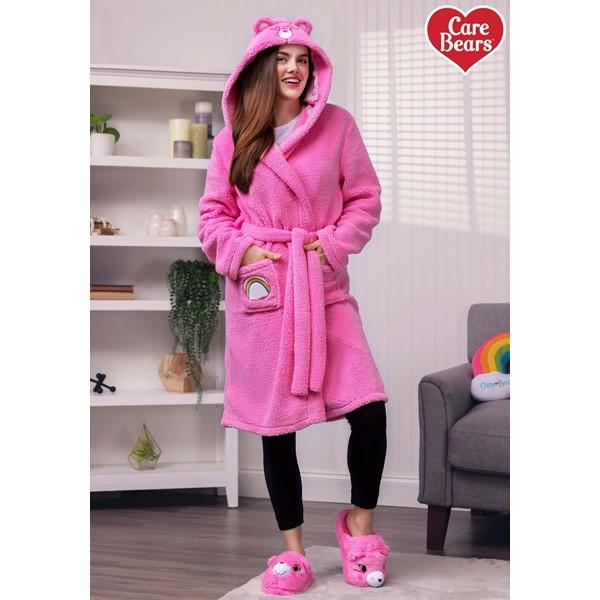 Adult Care Bears Cheer Bear Hooded Robe