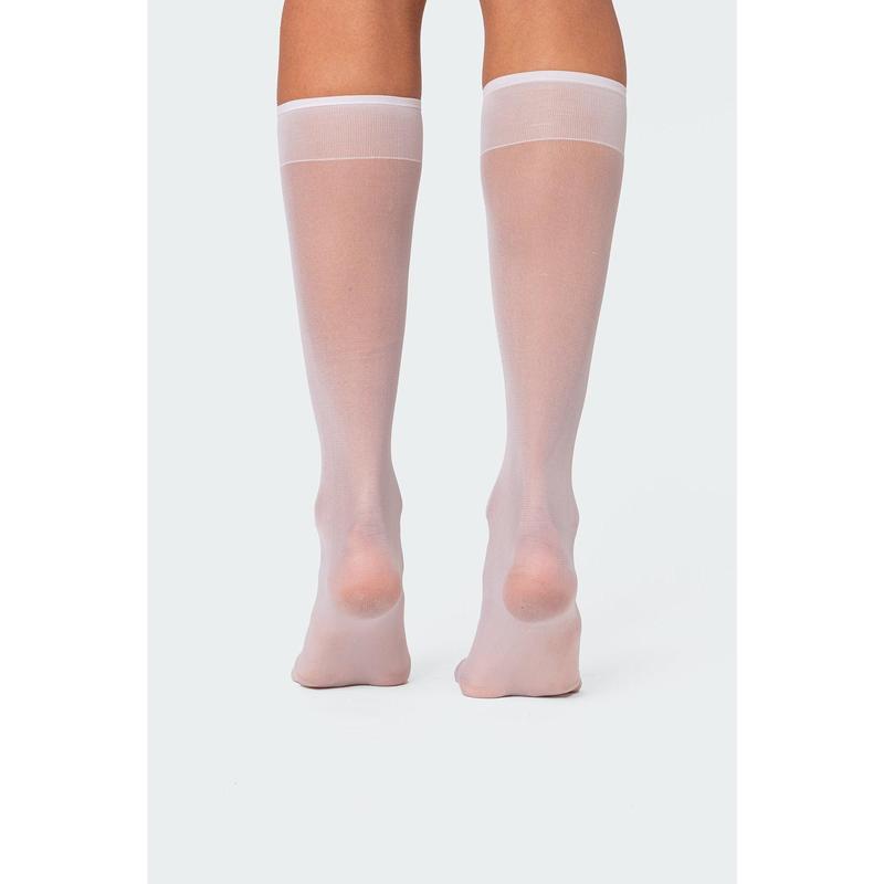 Sheer Knee High Socks