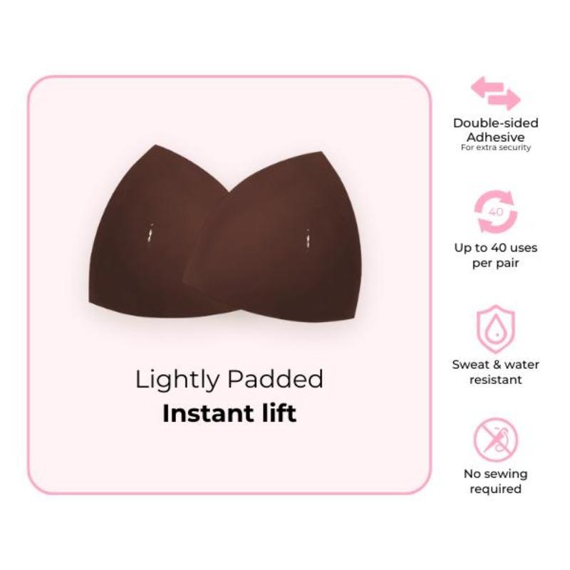 BOOMBA Invisible Lift - Patented Sticky Fashion Bra Inserts