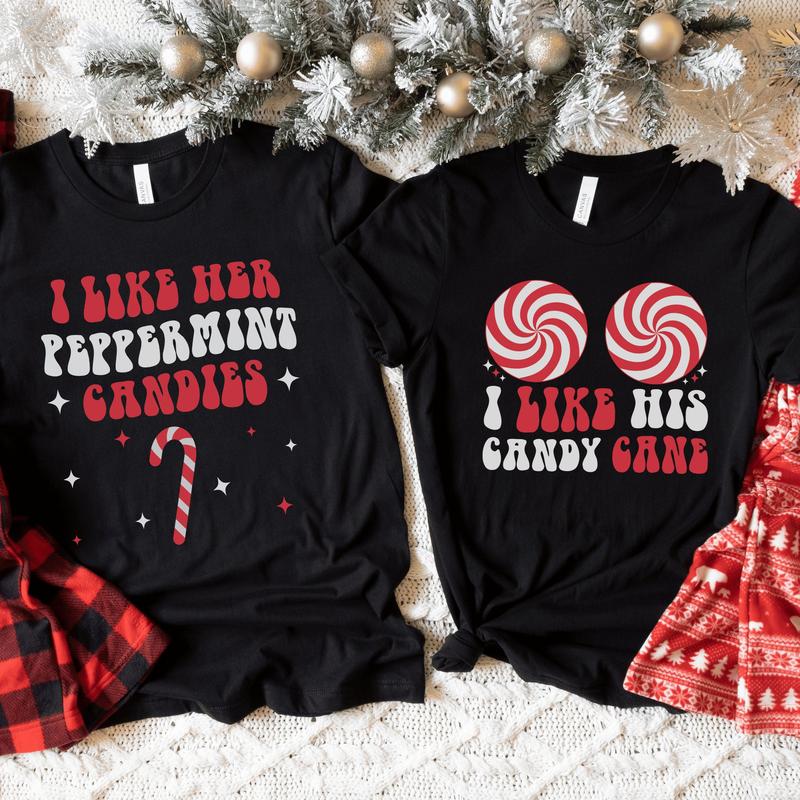 Funny Matching Couple Christmas Shirts Matching Funny Christmas Shirt Husband and Wife Matching Christmas Couple Shirts Couple Christmas PJs Comfy Cotton couple shirt christmas shirt cute christmas