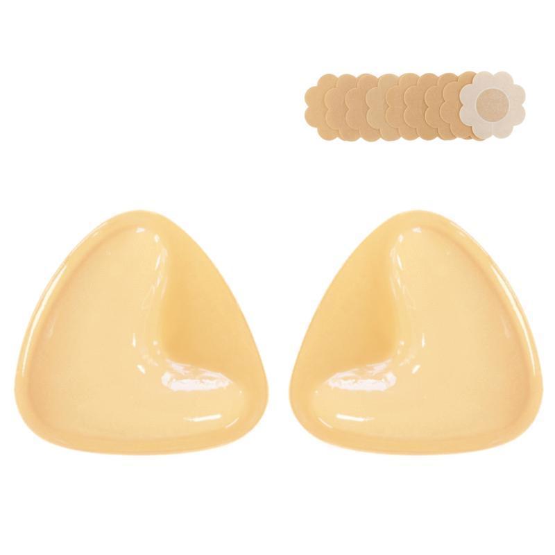 Double-Sided Sticky Bra Inserts Push up BreastEnhancers Pads Reusable Padded Ultra LiftInserts Adhesive Bra Pads Bikini WomenswearAccessories Strapless Underwear Lady WomenComfort nipple  covers