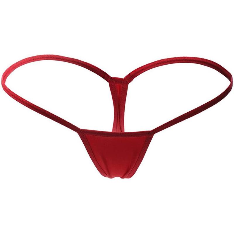 ETAOLINE Women's Low Rise Micro Back G-string Thongs Panties Underwear