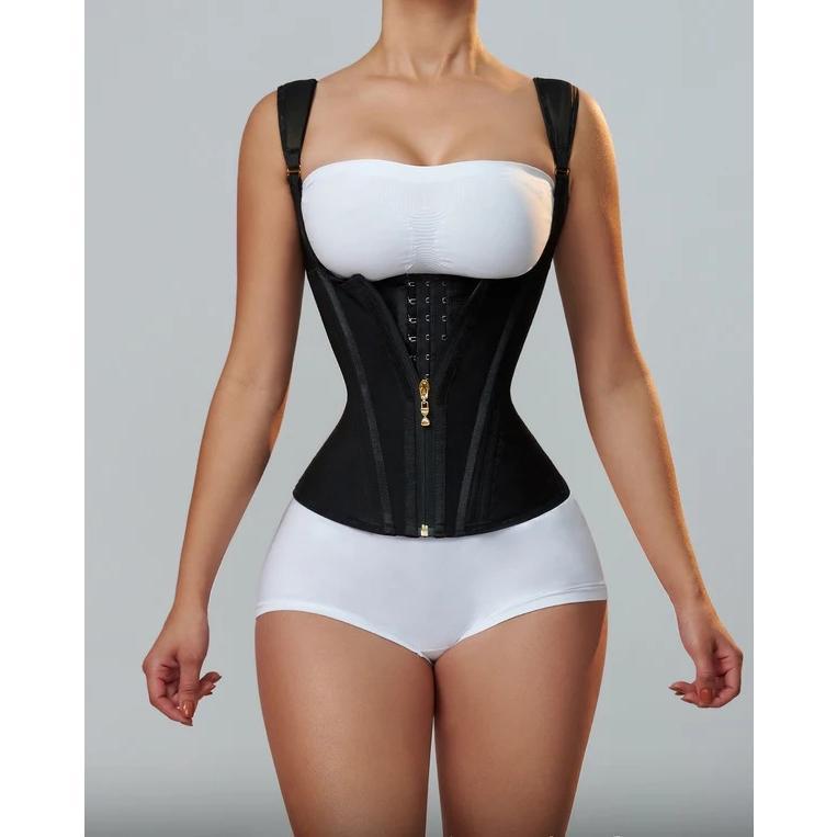 Women Sexy Body Shaper Corset Breasts Support Gather Vest Waist Trainer Postpartum Flat Belly Sheath Fajas Colombianas Girdle