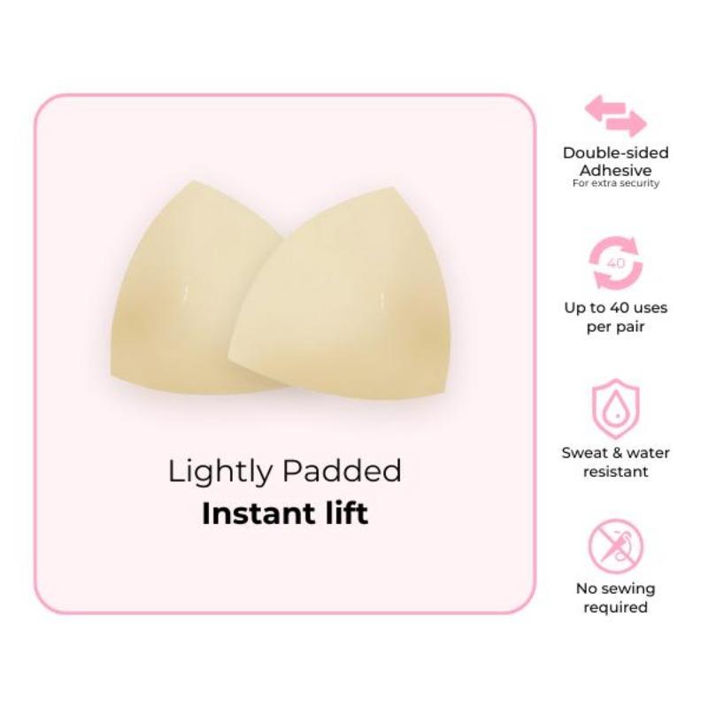 BOOMBA Invisible Lift - Patented Sticky Fashion Bra Inserts