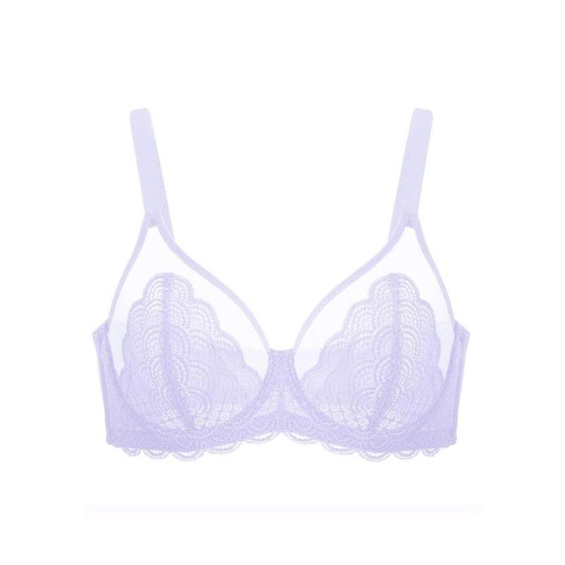 Mermaid Scales Lace Unlined Underwire Bra