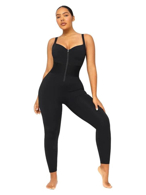 Shapellx AirSlim ElasticFuse Waistband Shaping Jumpsuit Shapewear Comfortable Womenswear Simple Outfit Sales