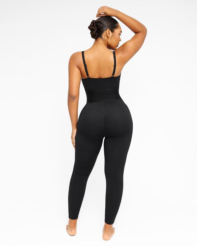 Shapellx AirSlim ElasticFuse Waistband Shaping Jumpsuit Shapewear Comfortable Womenswear Simple Outfit Sales