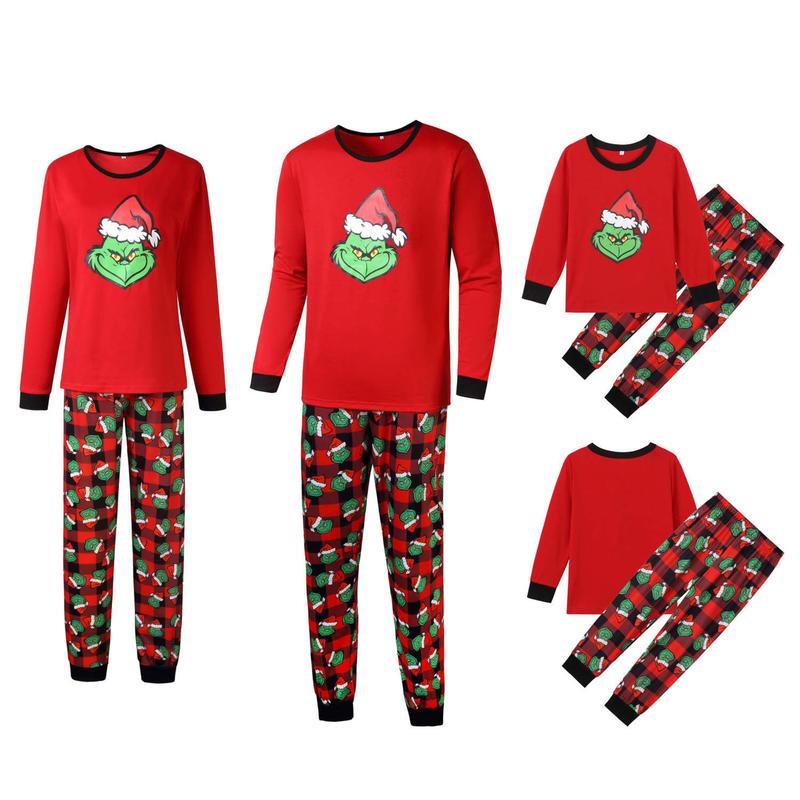 Grinch ME family holiday pajamas