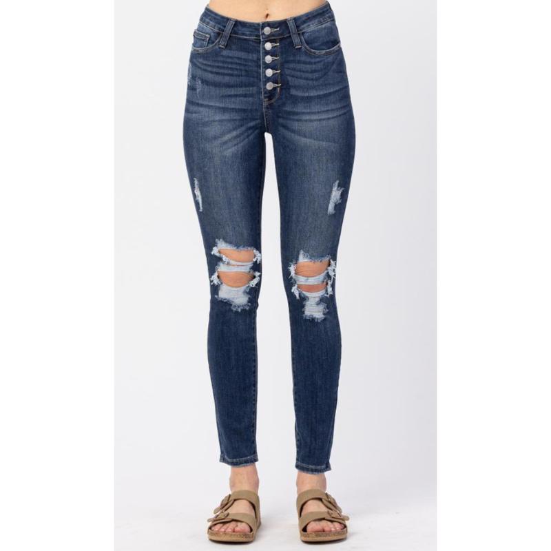 Judy Blue Courtney Button Fly Jeans