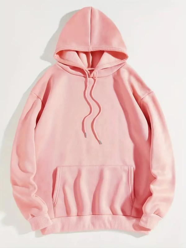 Women's Letter Print Drawstring Hoodie, Mean Girls Hoodie, Comfort Womenswear, Casual Pocket Hooded Sweatshirt, Popular Hoodies, Going Out Top