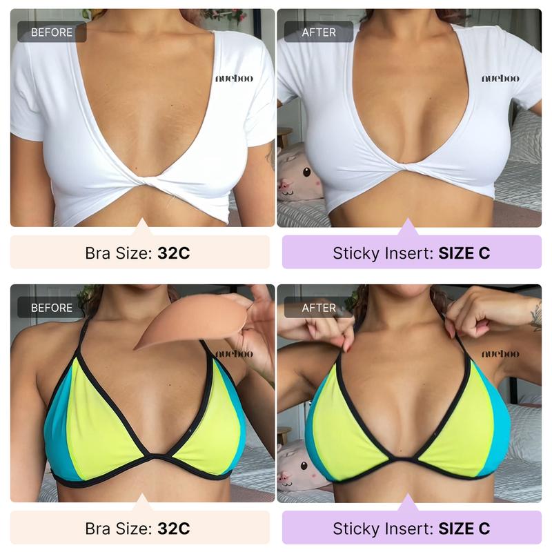 Nueboo Instant Volume Sticky Bra Inserts