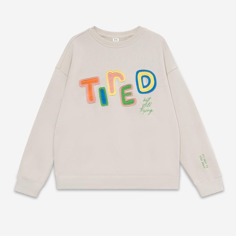 Tired (But Still Trying) Crewneck