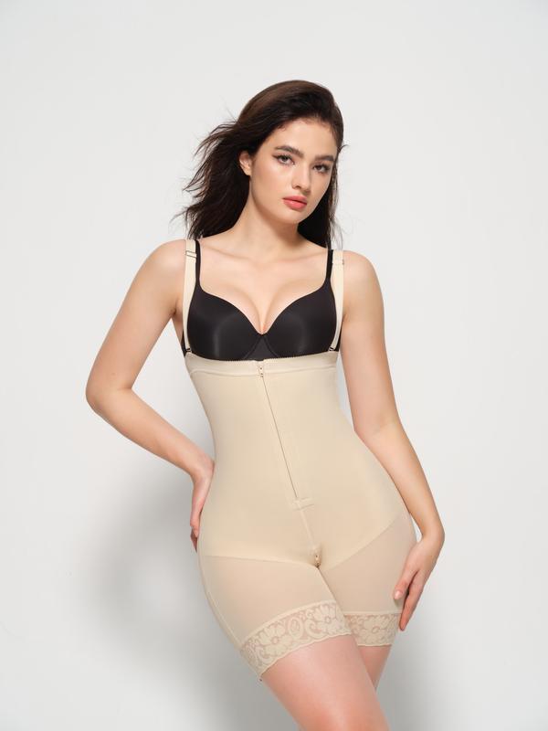 AirSlim Firm Tummy Control Bodysuit 7257-Link B With Butt Lifter Shapewear Womenswear