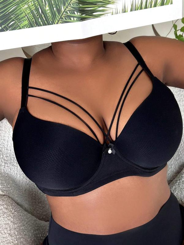 Plus Solid Underwire Bra