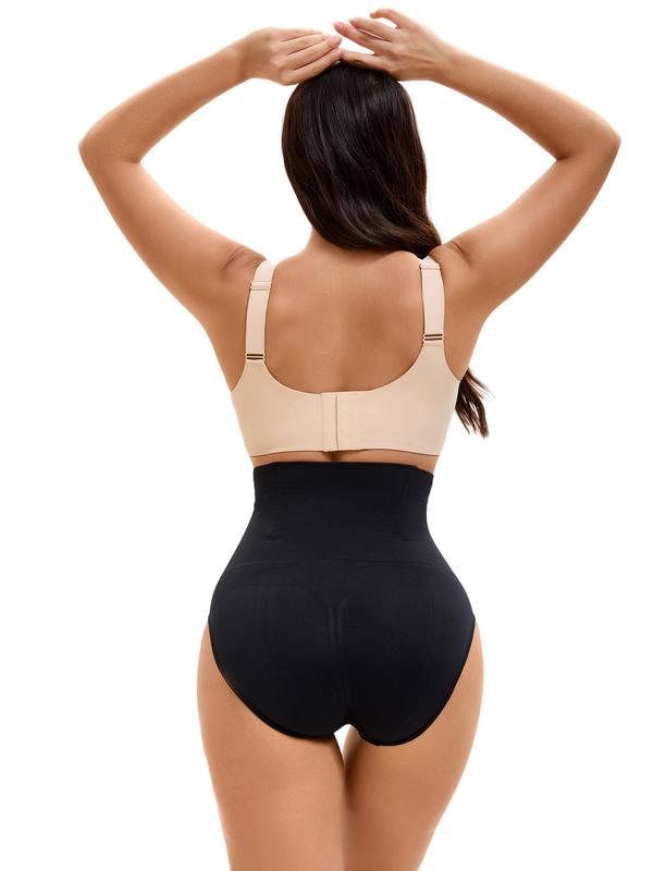 GQF Sculpt High Waist Body Contour Shapewear Briefs 4373-Link A – Comfortable Seamless Belly-Control Butt Lift Breathable Shorts Body Shapewear, Comfy Minimalist Womenswear Panties for Daily Wear, Ladies Shapewear Bottoms