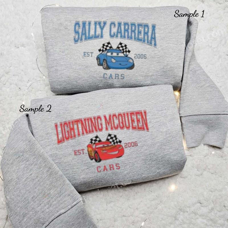 Mcqueen and Sally Sweatshirt, Cars Mcqueen x Sally , Couple SweatShirt, Trending Crewneck, Couple T-Shirt, Valentines Shirt