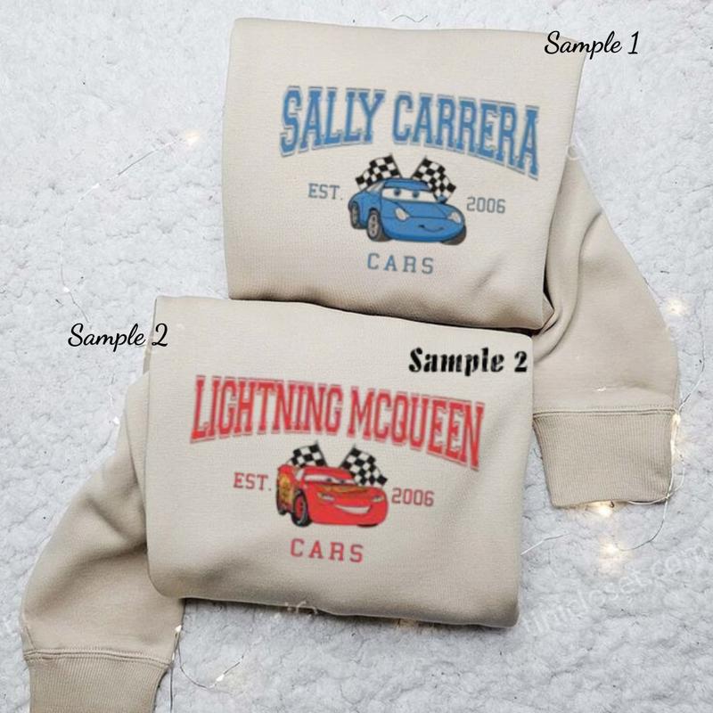 Mcqueen and Sally Sweatshirt, Cars Mcqueen x Sally , Couple SweatShirt, Trending Crewneck, Couple T-Shirt, Valentines Shirt