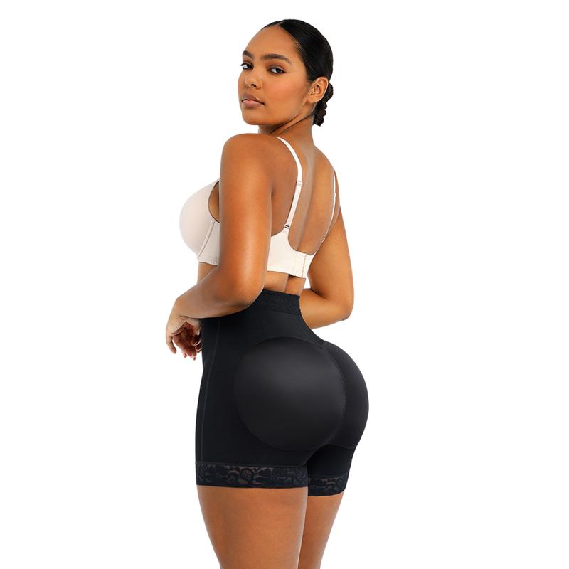 Shapellx AirSlim Lace Steel Boned Butt Enhancer Bodysuit Underwear Sales