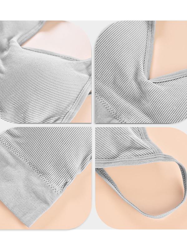 Women's Removable Chest Pad Bra, Push Up Bra, Soft Comfy Breathable Lingerie Top for Daily Wear, Ladies Lingerie for All Seasons Daily Wear, Womenswear Underwear