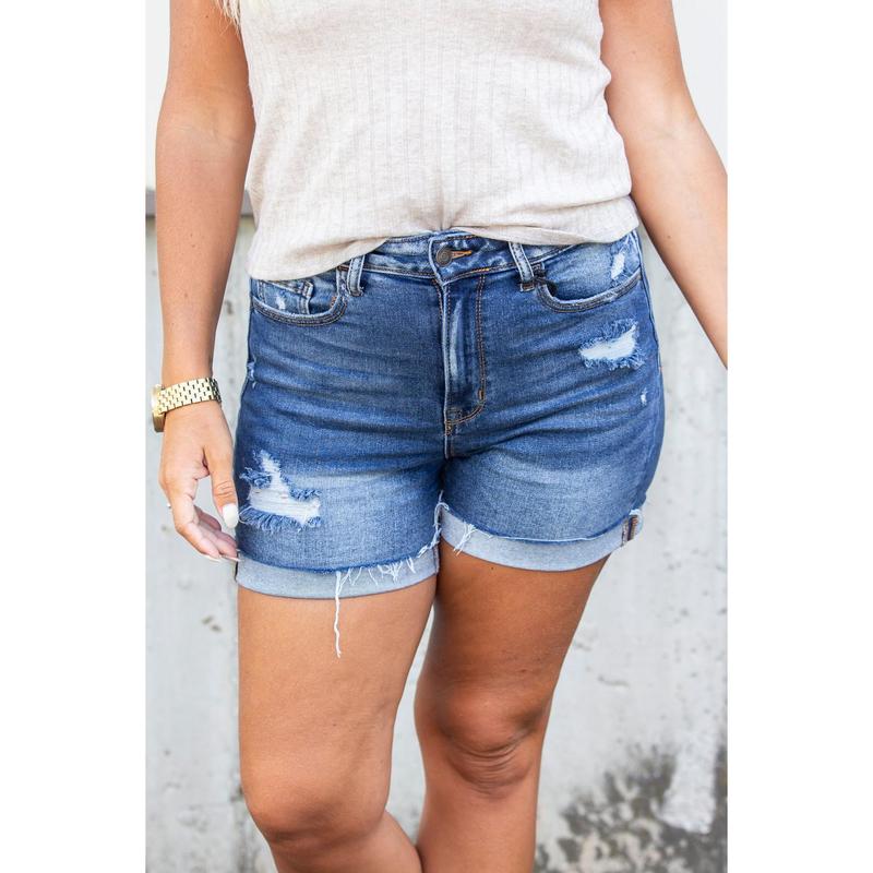 Summer Time Sunshine Zenana Shorts