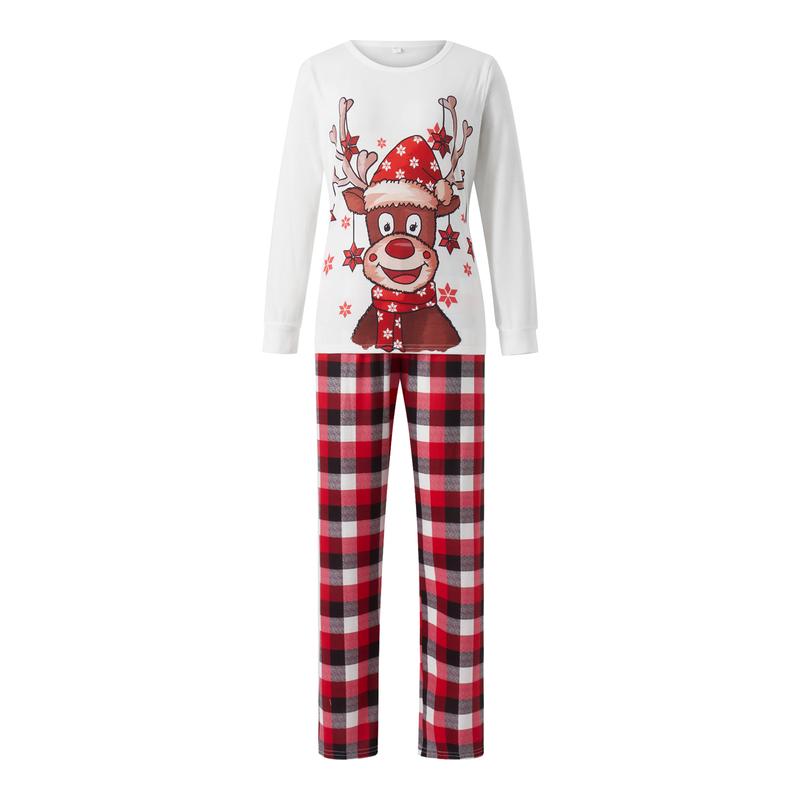 Family Christmas Pjs Matching Sets Baby Christmas Matching Jammies for Adults and Kids Holiday Xmas Sleepwear Set