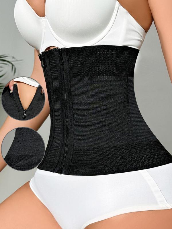 Women's Zipper Waist Trainer, Tummy Control Shaper, High Stretch Waist Cincher, Shaper for Women, Women Shapewear