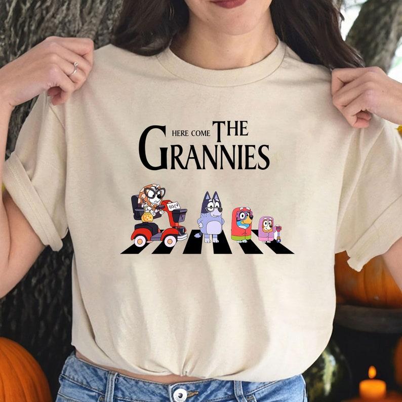 Here Come The Grannies Shirt, Blue.y Trip Shirt, Bingo Shirt, Blue.y Family Matching Shirt, Blue.y Birthday Boy Girl, Blue Dog Lover  sweater and hoodie