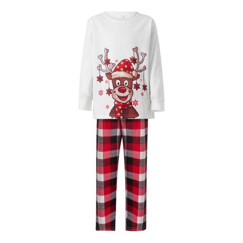 Family Christmas Pjs Matching Sets Baby Christmas Matching Jammies for Adults and Kids Holiday Xmas Sleepwear Set