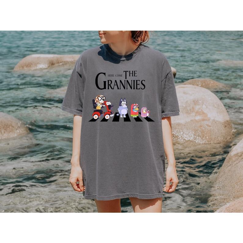 Here Come The Grannies Shirt, Blue.y Trip Shirt, Bingo Shirt, Blue.y Family Matching Shirt, Blue.y Birthday Boy Girl, Blue Dog Lover  sweater and hoodie